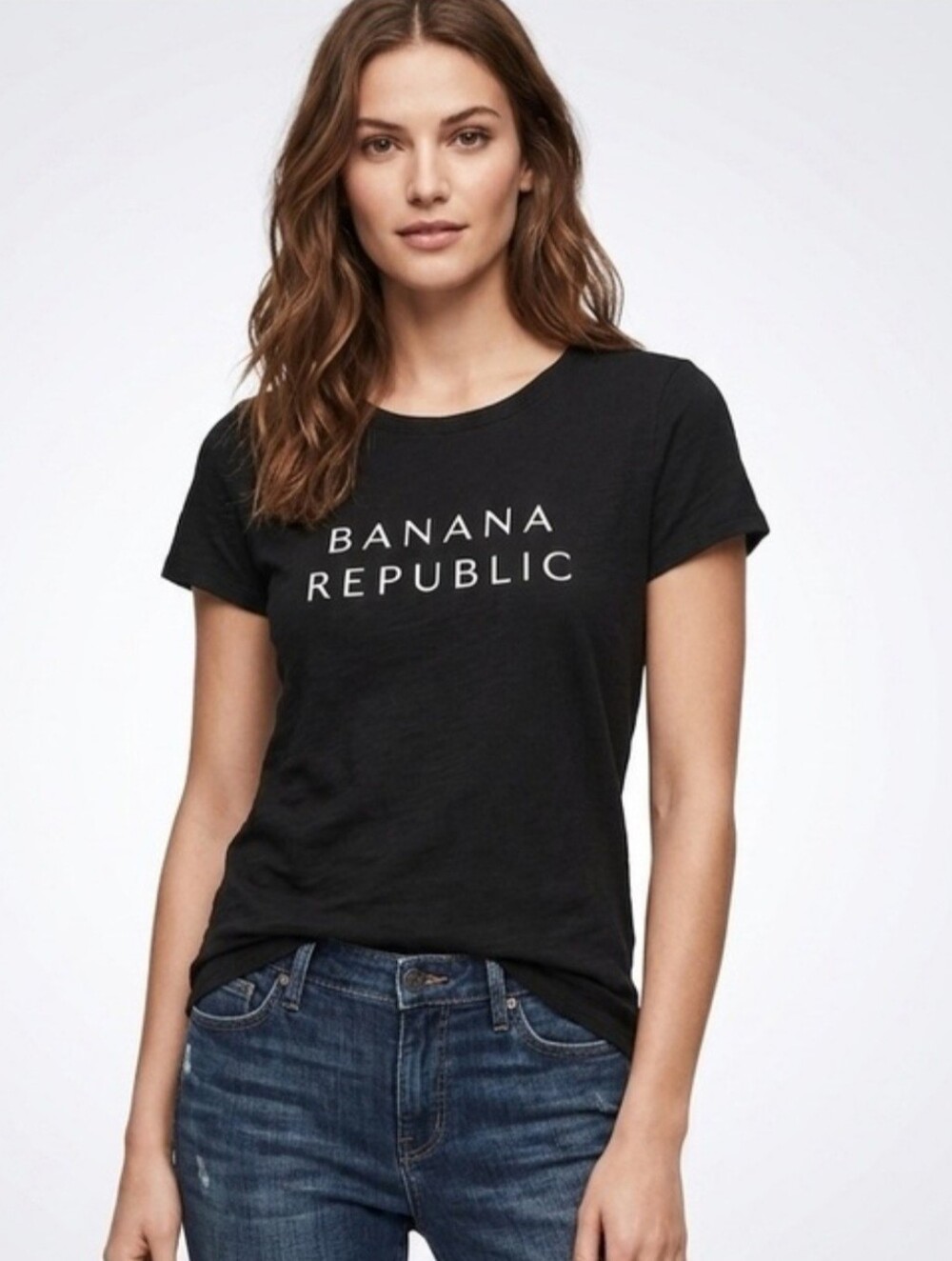 Banana Republic Logo Tee, NWT